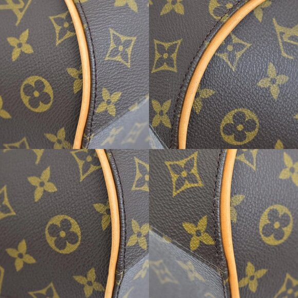 LOUIS VUITTON LV Logos Ellipse MM Hand Bag Monogram Leather Brown M51126 50RL382 - Picture 7 of 15